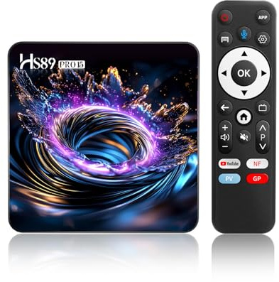 Boitier Android 14.0 Smart TV Box 2G RAM 16G ROM Mali-G310 GPU
