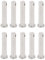 Tissting 10 Pz Perni a Foro, M8X40mm Rotondi con Testa in Acciaio Inox Perni Testa Piatta Perno di Posizionamento Perni con Cerniera