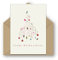 25 recycelte Weihnachtskarten mit Umschlägen - Stilvolles Weihnachtsbaumdesign (25 Stück)