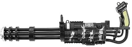 PNJB Battery Operated Light & Sound Effect Gatling Machine Toy Gun - Immersive Playtime Encounter For Kids, Dynamic Audio, Visual Effects, Enhance The Overall Engagement For Kids