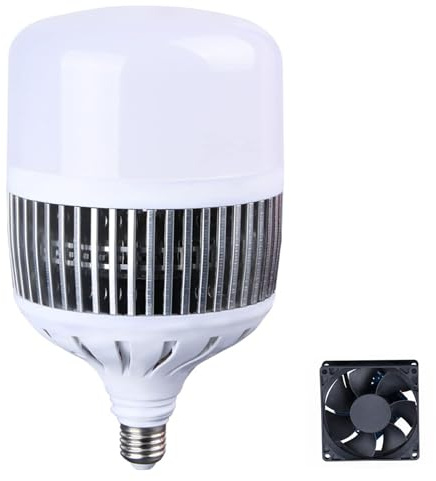 AIMENJOY Bombilla de Luz LED de 200 W, Bombilla de Base Grande E27/E40, Luz Diurna de 6000 K para Iluminación de Techo Comercial de área Grande (E27,150W)