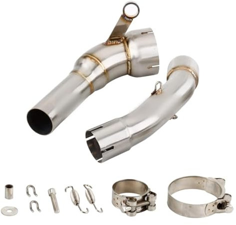Motorbike Exhaust Muffler For H&usqvarna SVARTPILEN 401 2020 2021 VITPILEN 401 20 21 Escape Decat Pipe Exhaust Full Catalyst Delete And Link Motorcycle(Pre Decat a Link Ppe)