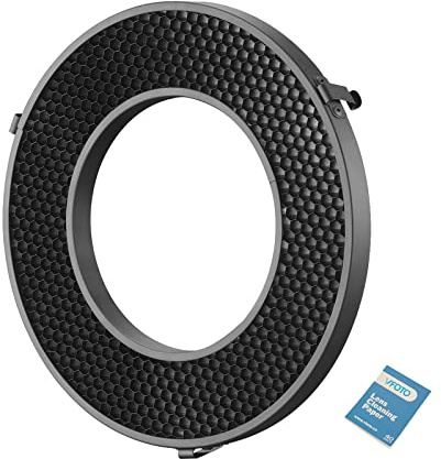 Godox R200-HC30 Photographie Grille en nid d'abeille 30°Grille en nid d'abeille pour Godox R200 Anneau Flash Tête