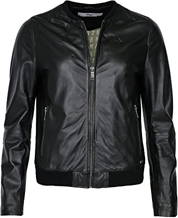 Maze Blouse en cuir pour femme 42021143, Noir , L