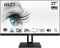 MSI PRO MP271APDE 23.8 Zoll Full HD Office Monitor - 1920 x 1080 IPS Panel, 100Hz, augenschonender Bildschirm, VESA montierbar, Display Kit Unterstützung, neigbar - HDMI 1.4, D-Sub