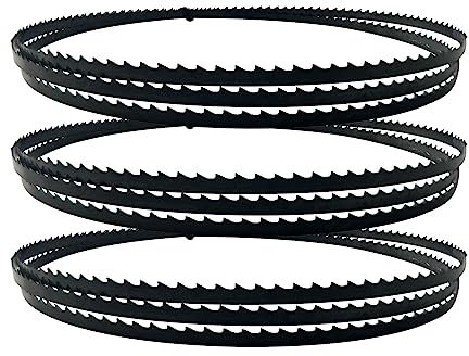 1400mm Bandsaw Blades 1400x6.35x0.35mm 6 10 14 TPI Band Saw for Wood 1/2/3PCS (Color : 3PCS 10TPI)