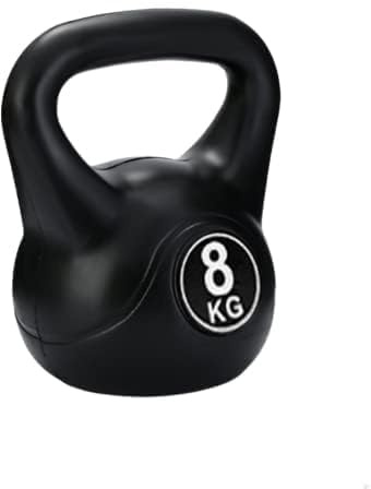 MAGIC SELECT Kettlebell da 8 kg per Sport e Fitness in PVC con Sabbia e Maniglia Liscia Anti-Sfregamento per Allenamento Muscolare a Casa e Palestra.