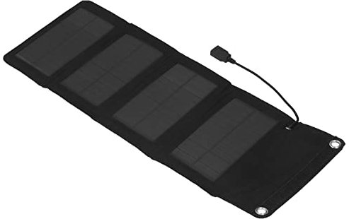 Solladdare Bärbar Hopfällbar Solarladdare, Solpanelsladdare Hög Omvandlingseffektivitet 7W Skydd Batterikraft Solpanelladdare