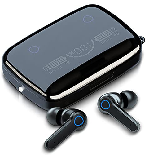 Bluetooth 5.1 Kopfhörer Kabellos In-Ear kompatibel mit Samsung Galaxy S25 S24 S23 S22 S21 S20 Plus Ultra Earbuds Stereo Wireless LED Anzeige Wireless Headset Ladebox Wasserdicht
