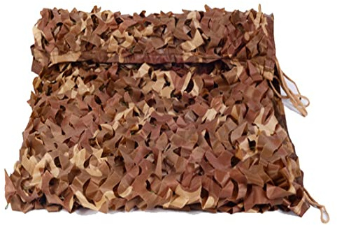 ZXCASDF Camouflage Netting,Camo Netting,Bulk Roll,Army Tarp Fence Net,Army Party Decorations, Hunting Blind Camo Net,Great for Camping, Shooting,Photograph,Car Cover,Outdoor,8 * 20(26.25 * 65.62ft)
