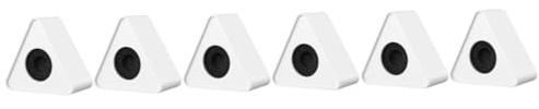 Vaguelly 6piezas Micrófono Abs Para Entrevistas Logo Personalizable Accesorios Para Micrófono