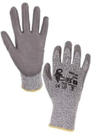 Guanti Antitaglio Lupo Liv. 3 in Poliuretano – Cod. 3630 001 - Guanti da lavoro antitaglio, dispositivo di protezione individuale (DPI) - Guanti antinfortunistici (10)
