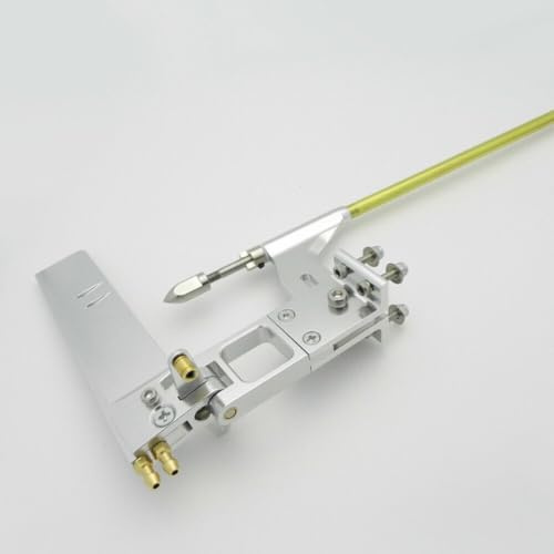 Auratrove 4 mm flexibel drivaxel hållare stag styrroder kit för RC båtmarin, 350 mm längd med vattenkylande bröstvårtor