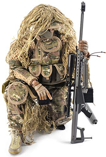 Batop modelo soldado 1/6, figuras de acción de soldados de juguete de 12 pulgadas modelo militar de todos los terrenos - francotirador