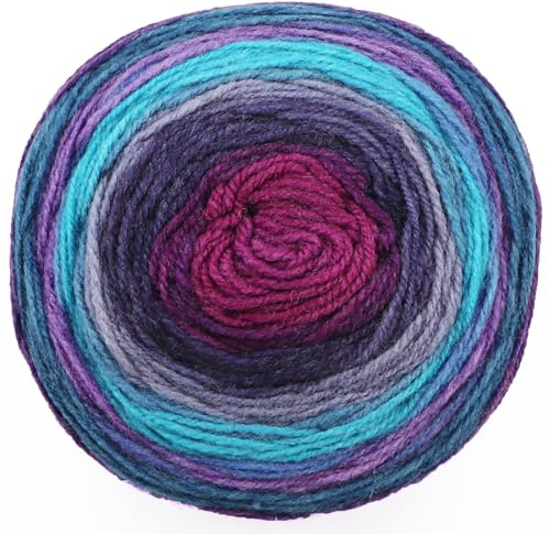 Lollipop- hilo de lana multicolor, lana, hilo de tejer, hilo de ganchillo (150 gr/ovillo ; 14 colores) (empresa española/envío desde España) (808)