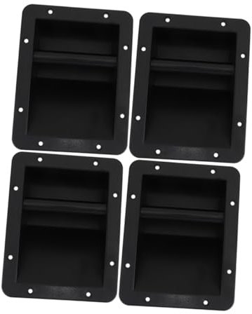 Veemoon 4 Piezas Asa Lateral Del Altavoz, Manija Del Altavoz PláStico Altavoces Repuestos De Manijas De Accesorios Audio DiseñO InstalacióN Sencilla Para Altavoces De Escenario