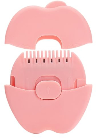 FmtwPhn Peine para cortar el pelo, cortador de puntas abiertas, peine de corte de pelo con flequillo, doble uso, recortador de pelo portátil, cortapelos manual para mujeres, niños, hogar, viajes