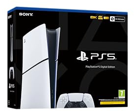 PlayStation 5 Digital Edition Console (Disc Free) (Renewed)