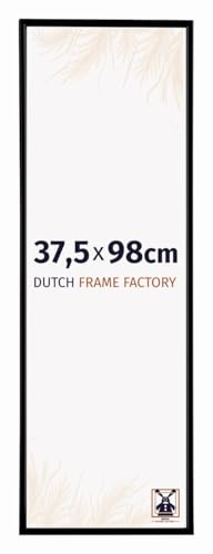 Dutch Frame Factory - Marco foto 37,5x98 cm Negro Mate - Plástico