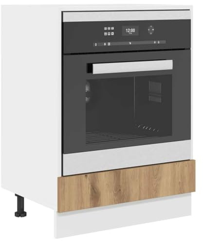 vidaXL Mueble Colgante Roble Artesanal 60 x 46 x 81,5 cm, Amplio Espacio, Muebles de Cocina Modernos, Utilidad Duradera, diseño Rectangular, soluciones Inteligentes para organización
