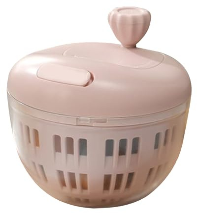 Spinner de lechuga - diseño antideslizante, compacto | Cuenco para lavadora de verduras con pegajosa Limpieza de frutas para cocinar Preparación de productos Crousses Preparación al aire libre Picing