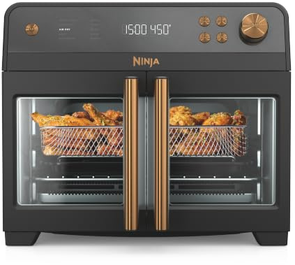 Ninja French Door Premier Air Fry Oven, 10-in-1, Black, FO101BK