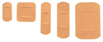 Safety First Aid Group HypaPlast Pink Washproof Plasters, Assorted (Pack of 20) Sterile Hypoallergenic