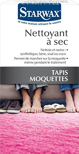 STARWAX Nettoyant à Sec pour Tapis et Moquettes - 2x 500g - Idéal pour Nettoyer à Sec des Tapis et Moquettes
