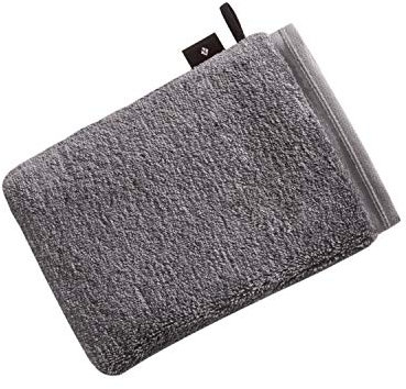 Vossen Vegan Life Waschhandschuh 22 x 16 cm dunkelgrau