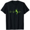 Tennis Spieler Tenniskleidung Tennis Herzschlag T-Shirt