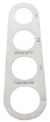 Cabilock 4agujeros Medidor Espaguetis Compacto Utensilios Cocina Pasta Herramienta Fideos