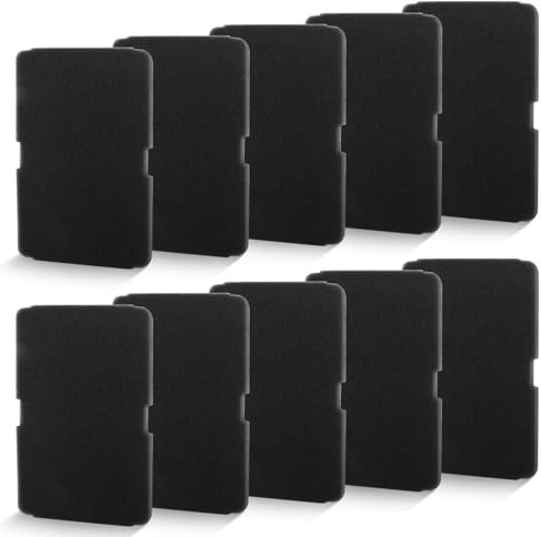 10 Stück Trockner Filter für Beko/Grundig/ElektraBregenz/Blomberg, 243x155x12mm Wärmetauscher Filter Trockner Filterschwamm Filtermatte für Wäschetrockner Wärmepumpentrockner 2964840100
