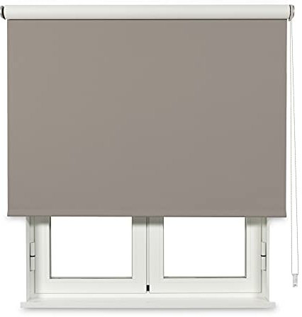 VIEWTEX Verdunkelungs- und Thermorollo Solpor Braun 120 X 250 cm 5 Jahre Garantie
