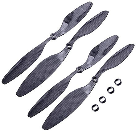 Aber sie gewinnen ja auch For APC 8045 1045 1047 1147 1238 1260 1245 Propeller 2 Paar Kohlefaser Propeller CF Requisiten Blatt for RC Quadcopter Hexacopter Multi Rotor UFO Ersatzteile sind vorhanden (
