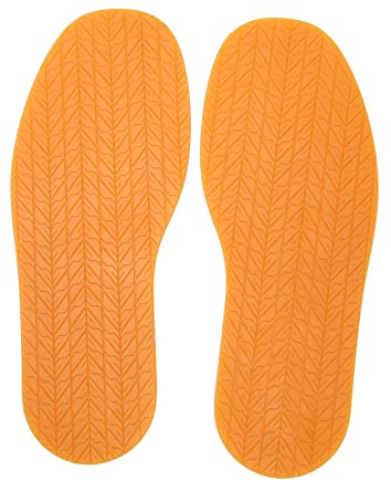 Suela Antideslizante de Goma - 12.8 x 5.1 con Reducción de Ruido (Amarillo)