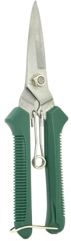 Opdestn Sécateurs - Ciseaux à Fleurs Robustes - Sécateur Ergonomique Anti-Rouille, Coupe-Précision pour Entretien et Taille Haies