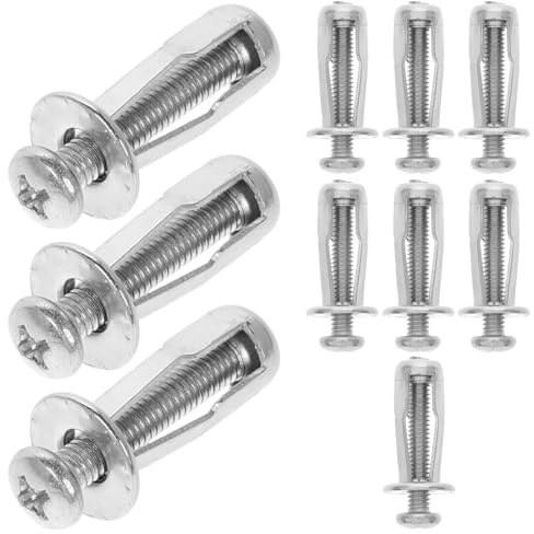 Ipetboom Tuercas de Pétalo M4 X 25 50 Piezas Pernos de Expansión Metálicos para Anclajes de Pared Tornillos de Expansión para Paneles de Yeso Concreto y Chapa Metálica Fijaciones