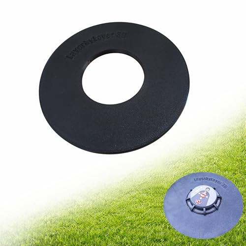 Sprinkler Border Compatible with Gardena T200 / T380 Pop-up Sprinkler - Lawn Edging for Lawn Sprinkler - Protective Ring Against Overgrowing Lawns - Ideal for Robotic Lawnmowers & Grass Trimmers