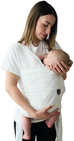 Koala Babycare Fascia Porta Bebè Estiva – Fascia Neonato Traspirante per Mare, Piscina, Doccia – Water Sling Leggera per Climi Caldi | Regolabile, Rapida Asciugatura, fino a 9 kg
