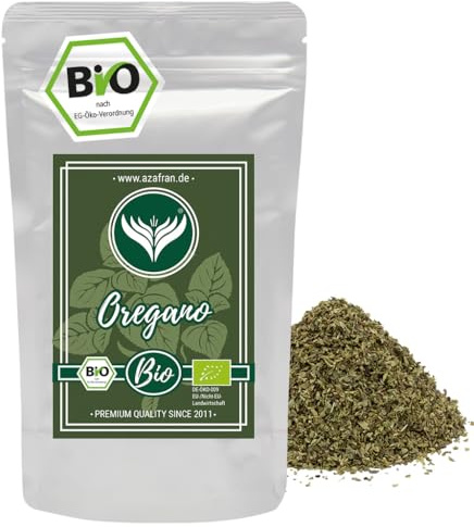 Azafran BIO Oregano getrocknet und gerebelt, echter Dost natürlich ohne Zusatzstoffe 250g