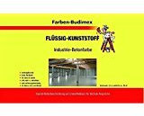 Farben-Budimex Industrie Betonfarbe/Flüssigkunststoff / 2,5 l/zum Versiegeln u. Beschichten von Beton, Holz u. Metall (Kieselgrau)