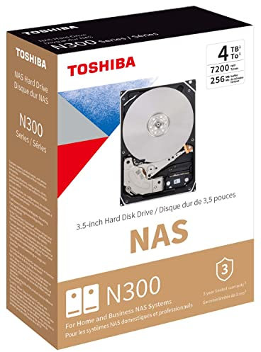 TOSHIBA N300 NAS 3.5 4TB SATA3