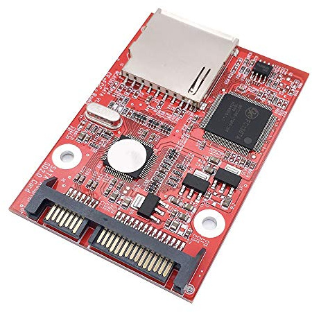 BEEOFICEPENG SD SDHC 2.0SATA till SD höghastighetsadapterkort SD-kort till -adapter HDD digital konverteringsadapter