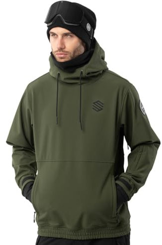 SIROKO - Snowboardjacke W1 Kilimanjaro - L - Armeegrün