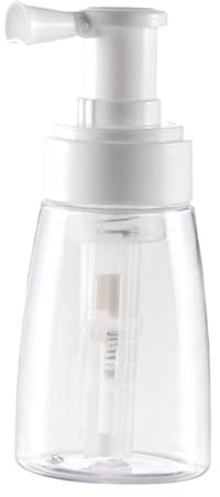 Sharplace Nachfüllbare Puder-Sprühflasche, Friseur-Puder-Sprühflasche, 140 ml, leichte Friseur-Sprühflasche für Schönheitssalons auf Reisen, Klar B