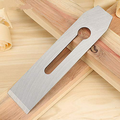 Gugxiom Wide Replacement Bench Planer Blades, Practical Manual Planing Blade for Carpenter for Woodworking (Planer blade 44mm)