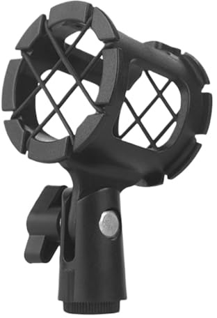 Microphone Shockmount - support de anti-titulades, clip de studio | Support d'amortisseur d'amortissement des vibrations, support de d'enregistrement, outil d'isolement de bras de suspensi