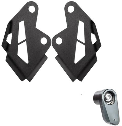 EHYSYN Fit For Kawasaki Z900 Z900RS Z900SE 2017-2024 Motorcycle Front Wheel Disc Brake Caliper Cover Protection Guard(1 Set-Grey)