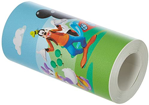 AG Design - Disney Wall Border - Autoadesivo - Mickey Mouse Disney - Adesivo - 0,10 x 5 m - WBD 8079