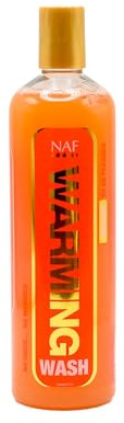 NAF Warming Wash 500ml – No-Rinse Post-Exercise Wash for Horses – Gently Warms & Cleans Muscles After Work – With Ginger & Clove Essential Oils